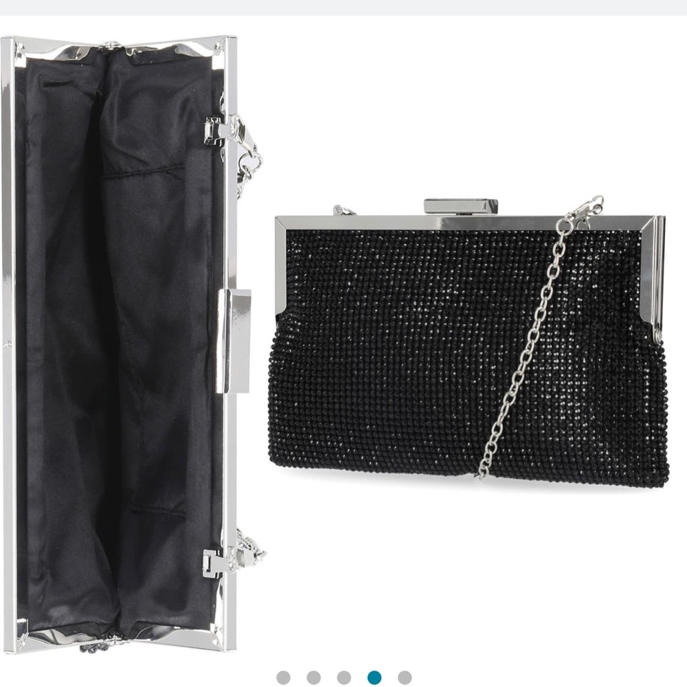 Jessica McClintock Jasper Pave Clutch Purse